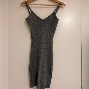 Air Space Comfy Body Conforming Midi Dress